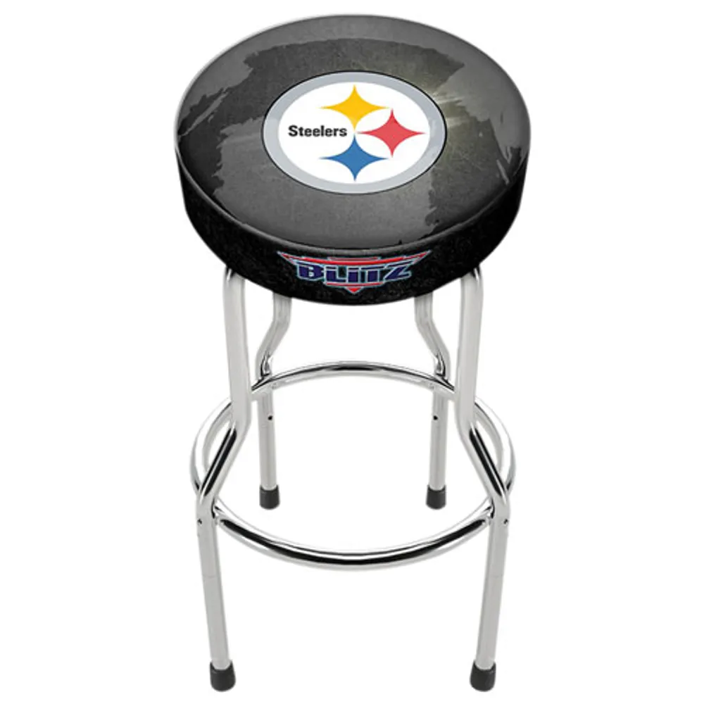 Arcade1Up Pittsburgh Steelers Adjustable Height Arcade Stool