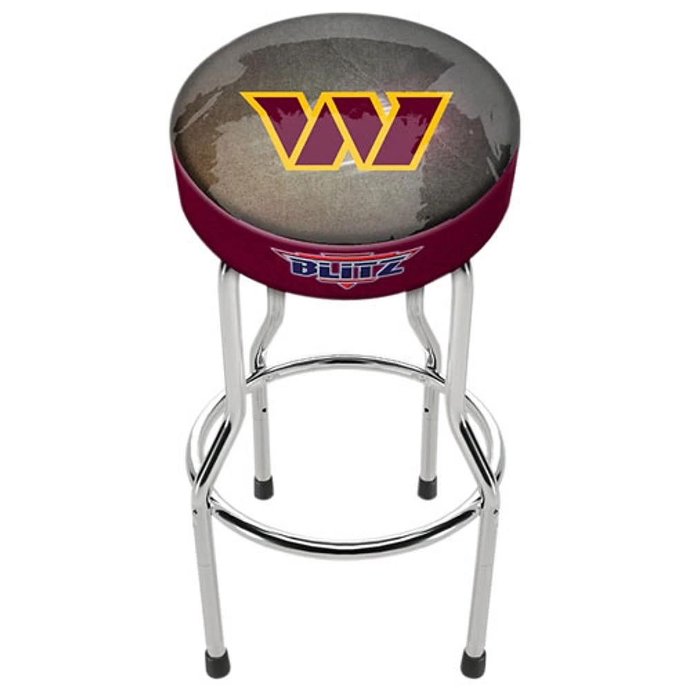 Arcade1Up Washington Commanders Adjustable Height Arcade Stool