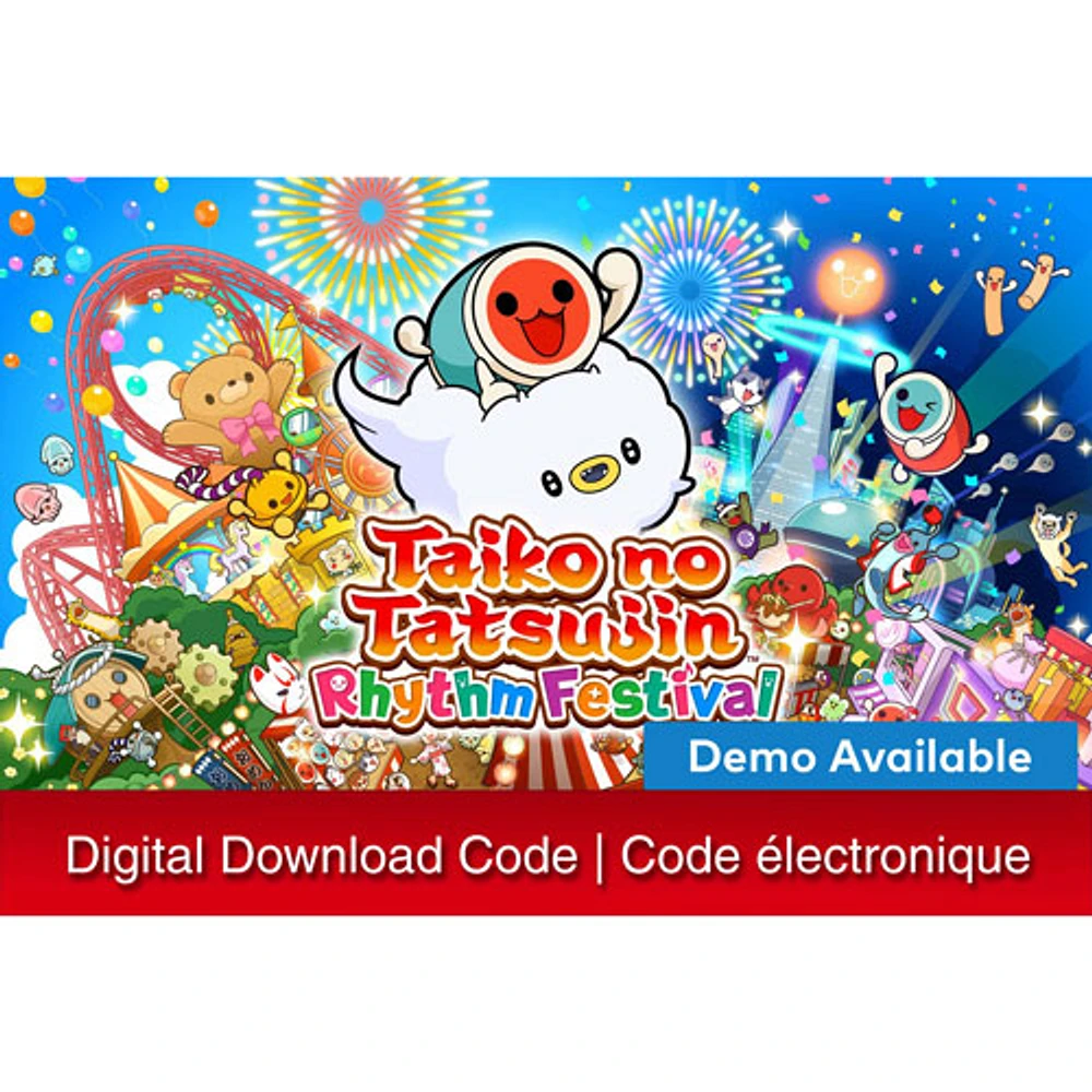 Taiko no Tatsujin: Rhythm Festival (Switch) - Digital Download