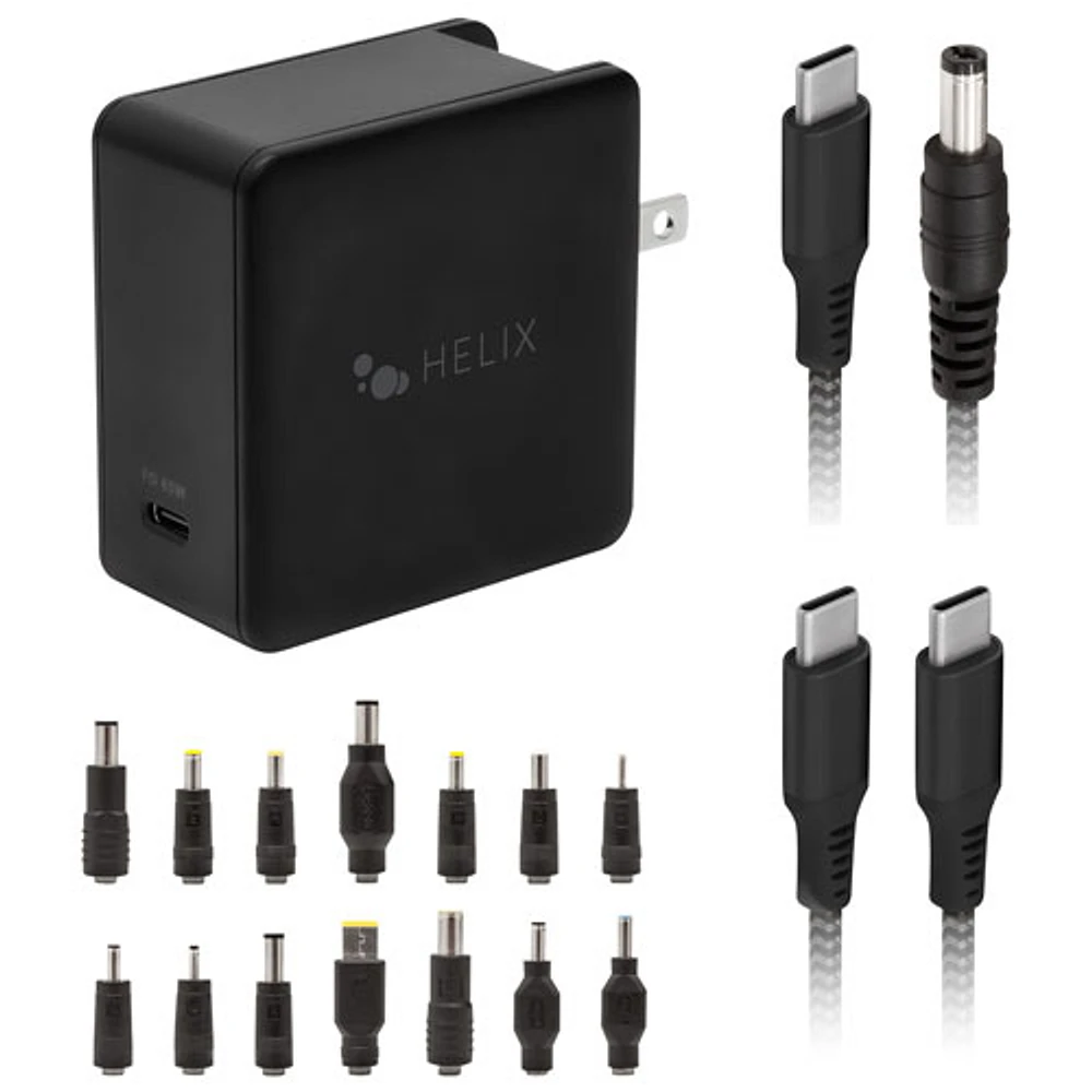 Helix 65W Universal USB-C Laptop Charger (ETHNBC65U)