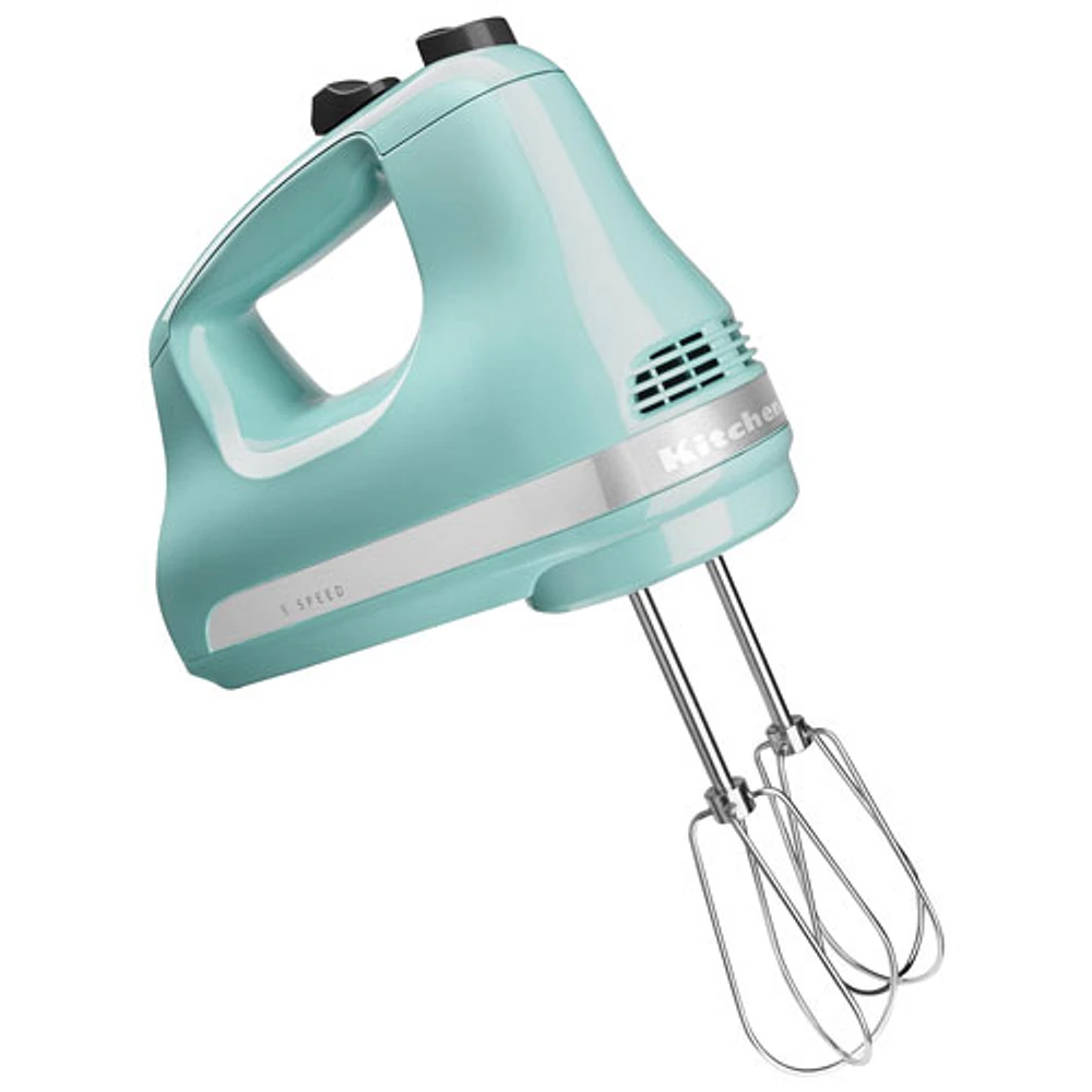 KitchenAid Ultra Power 5-Speed Hand Mixer (KHM512AQ) - Aqua Sky