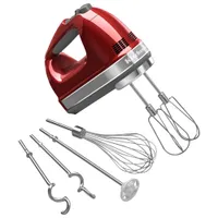 KitchenAid 9-Speed Hand Mixer (KHM926CA) - Candy Apple Red