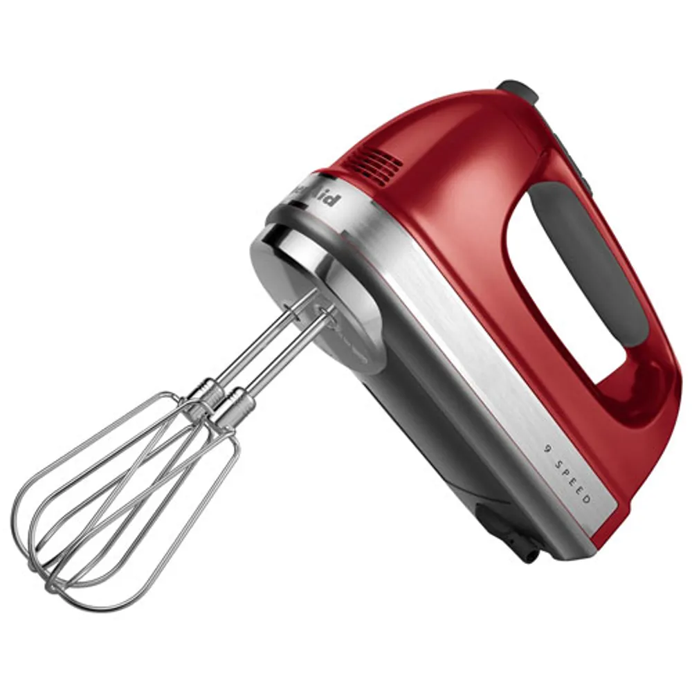 KitchenAid 9-Speed Hand Mixer (KHM926CA) - Candy Apple Red