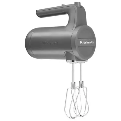 KitchenAid Cordless Hand Mixer (KHMB732DG) - Matte Charcoal Grey