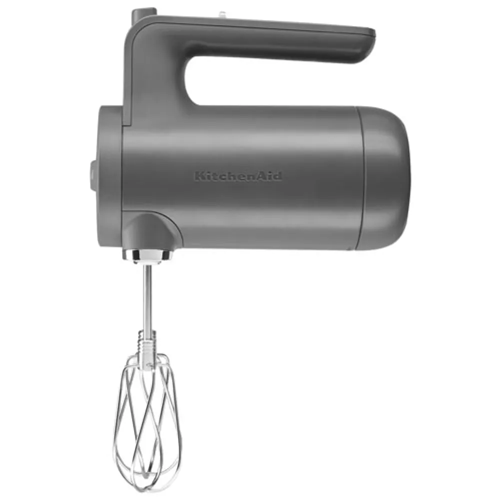 KitchenAid Cordless Hand Mixer (KHMB732DG) - Matte Charcoal Grey