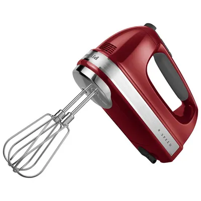 KitchenAid 9-Speed Hand Mixer (KHM926ER) - Empire Red