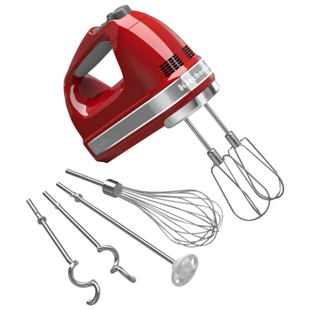 KitchenAid 9-Speed Hand Mixer (KHM926ER) - Empire Red