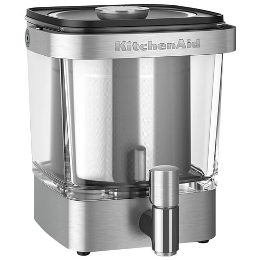 KitchenAid Cold Brew Coffee Maker - 19-Cup - Brushed Stainless Steel