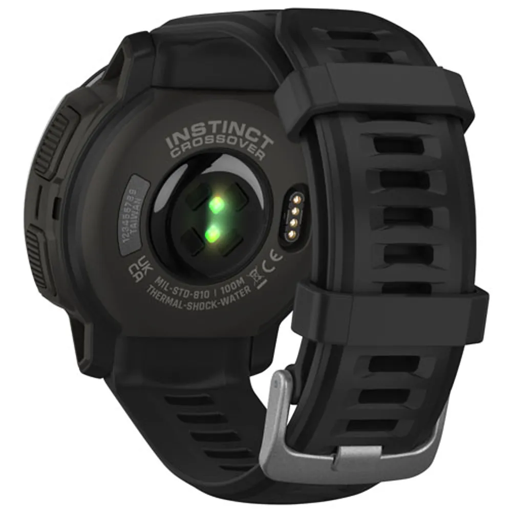 Garmin Instinct Crossover 45mm GPS Watch with Heart Rate Monitor