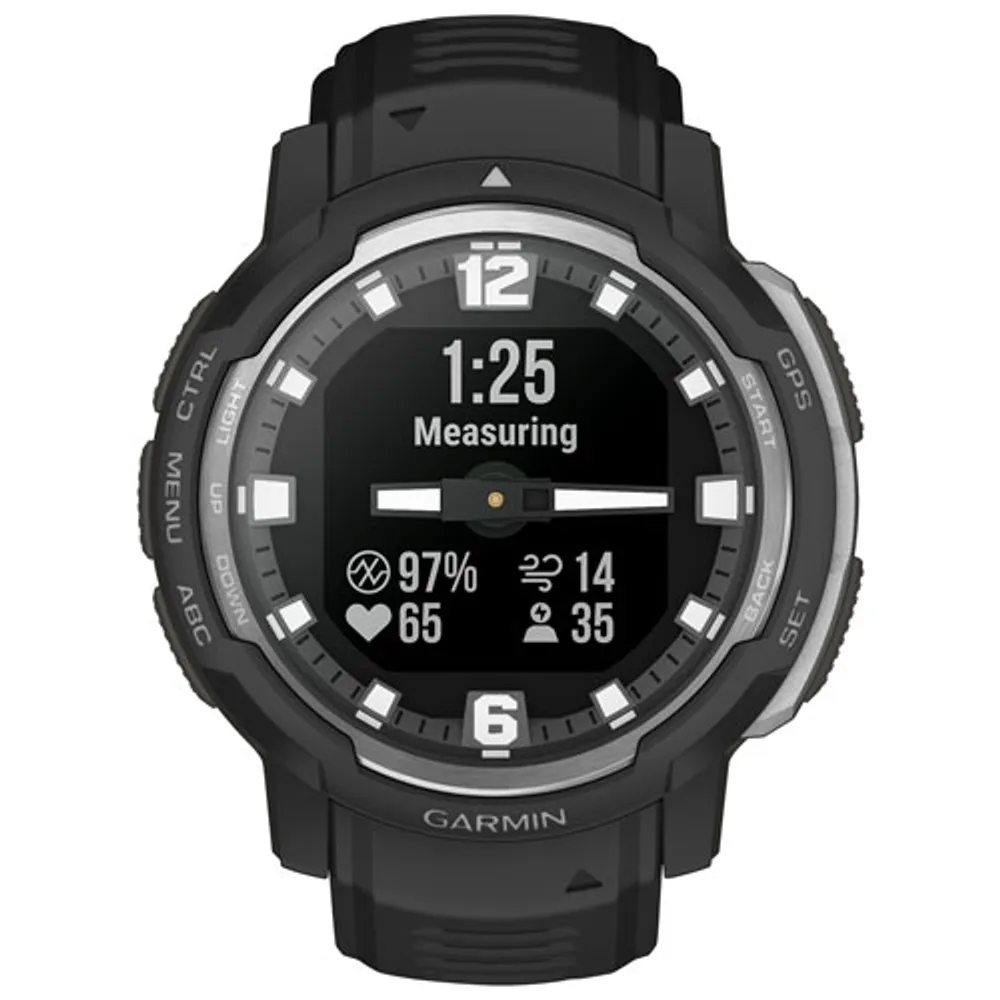 Garmin Instinct Crossover 45mm GPS Watch with Heart Rate Monitor