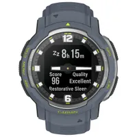 Garmin Instinct Crossover 45mm Bluetooth Mutlisport Smartwatch - Blue Granite