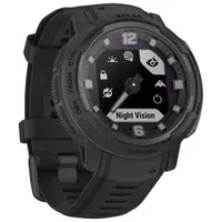 Garmin Instinct Crossover Solar Tactical Edition 45mm Bluetooth Multisport Smartwatch - Black