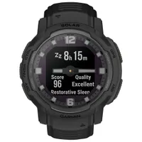 Garmin Instinct Crossover Solar Tactical Edition 45mm Bluetooth Mutlisport Smartwatch - Black