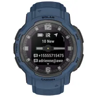 Garmin Instinct Crossover Solar 45mm GPS Watch with Heart Rate Monitor