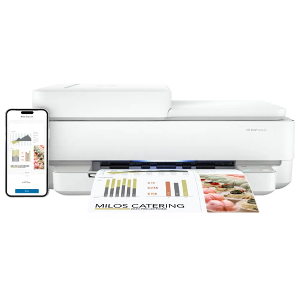 HP ENVY 6452e Wireless All-In-One Inkjet Printer - HP Instant Ink 3-Month Free Trial Included*