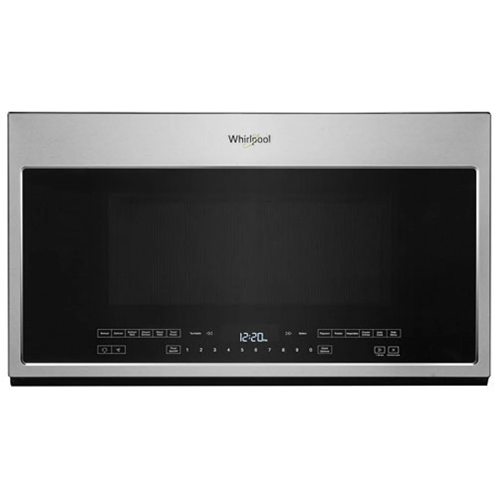 Open Box - Whirlpool Over-The-Range Microwave - 2.1 Cu. Ft. - Stainless Steel - Perfect Condition