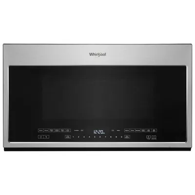Open Box - Whirlpool Over-The-Range Microwave - 2.1 Cu. Ft. - Stainless Steel - Perfect Condition