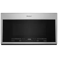 Open Box - Whirlpool Over-The-Range Microwave - 2.1 Cu. Ft. - Stainless Steel - Perfect Condition