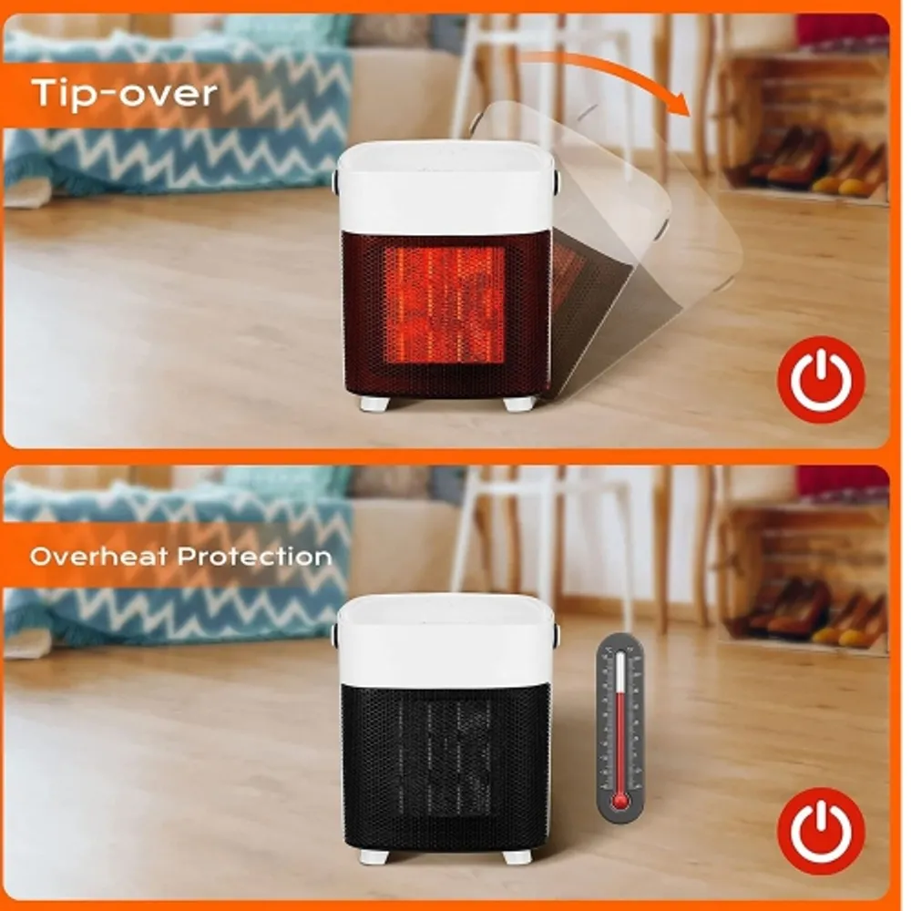ISTAR 1200W Space Heater Small Indoor Electric Portable Mini Office Room  Desk Bed Home | Galeries de la Capitale