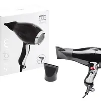 Elchim 3900 Healthy Ionic 2400 Watts Ceramic Hair Dryer (EL3900HBKSL) - Black/Silver