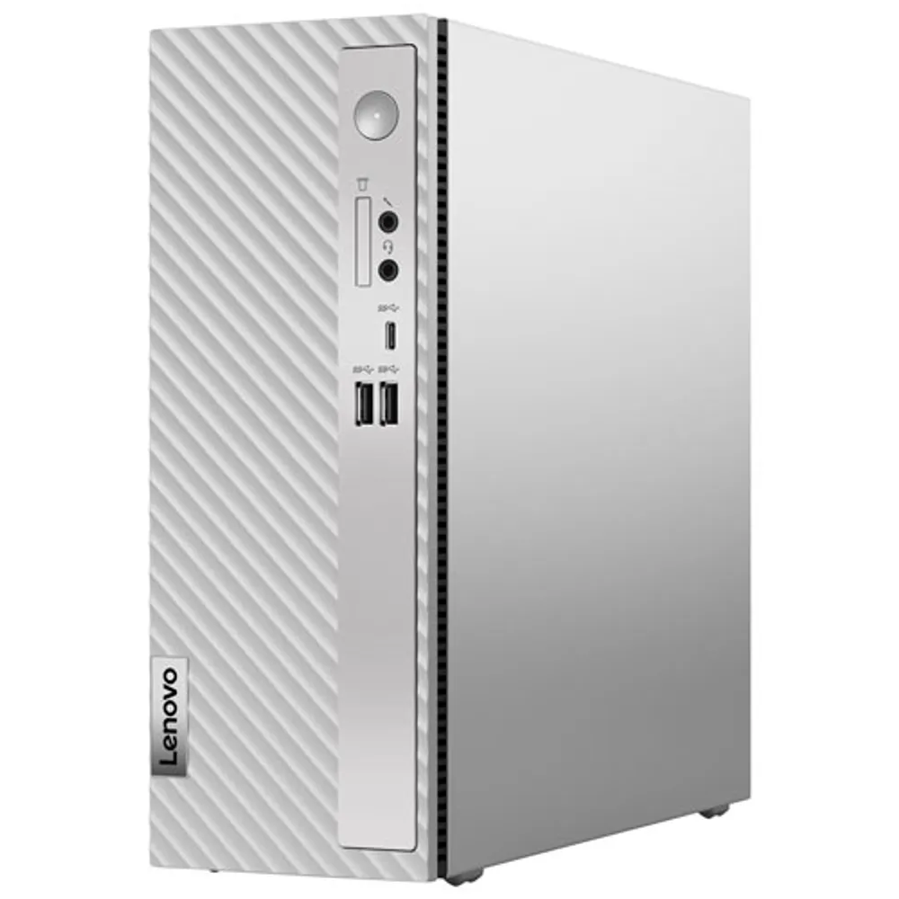 Lenovo IdeaCentre 3i Desktop PC - Cloud Grey (Intel Core i5-12400/256GB SSD/8GB RAM/Windows 11)
