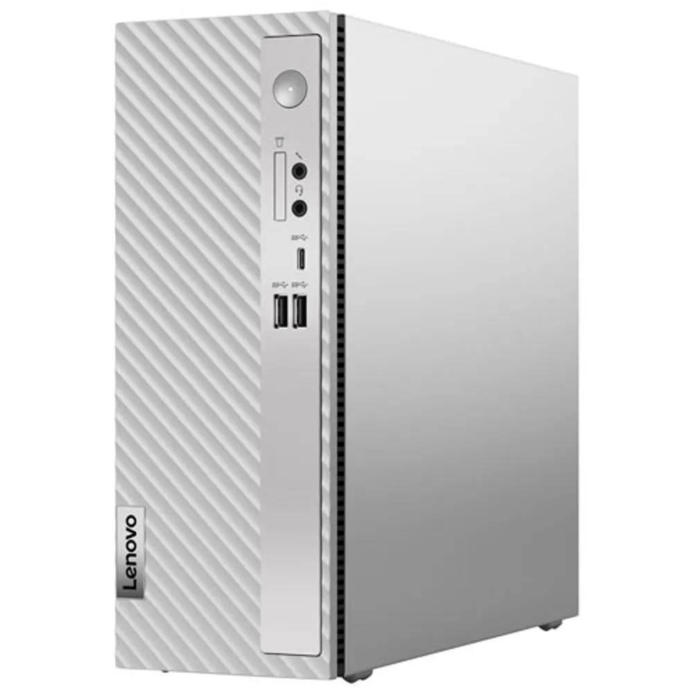 Lenovo IdeaCentre 3i Desktop PC - Cloud Grey (Intel Core i5-12400/512GB SSD/12GB RAM/Windows 11)