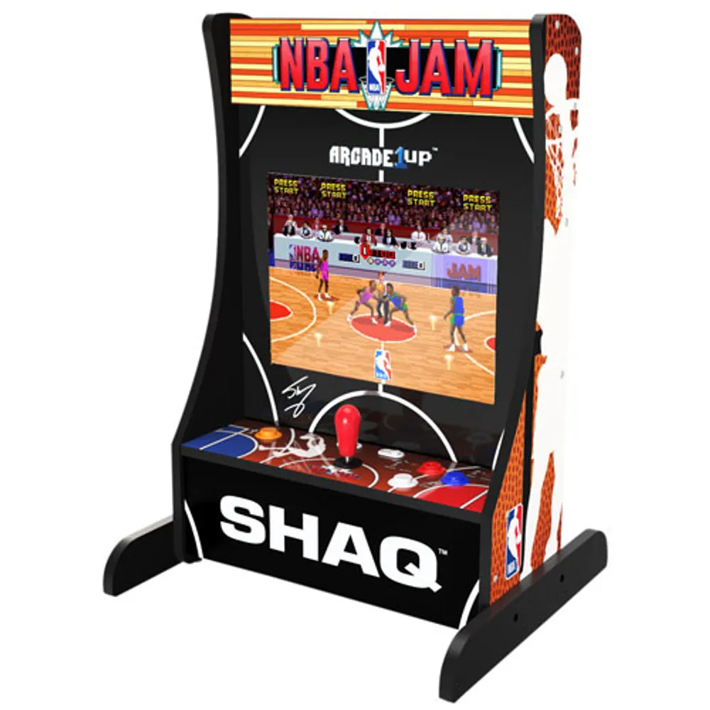 Arcade1Up NBA Jam Shaq Edition Partycade Arcade Machine