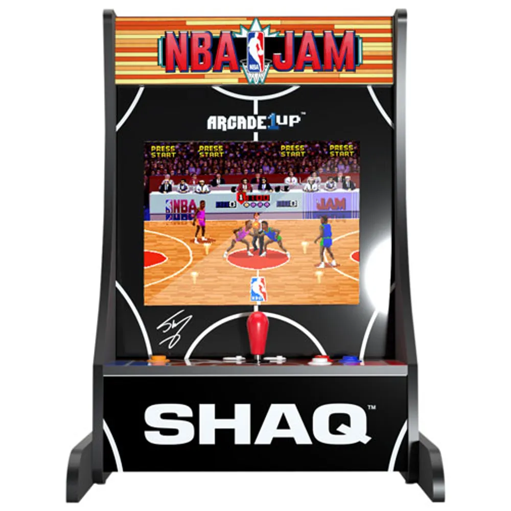 Arcade1Up NBA Jam Shaq Edition Partycade Arcade Machine
