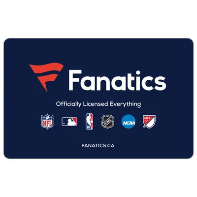 Carte-cadeau Fanatics - 200 $ - Téléchargement numérique