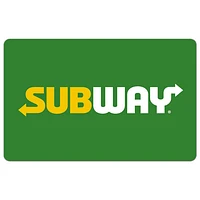 Subway Gift Card