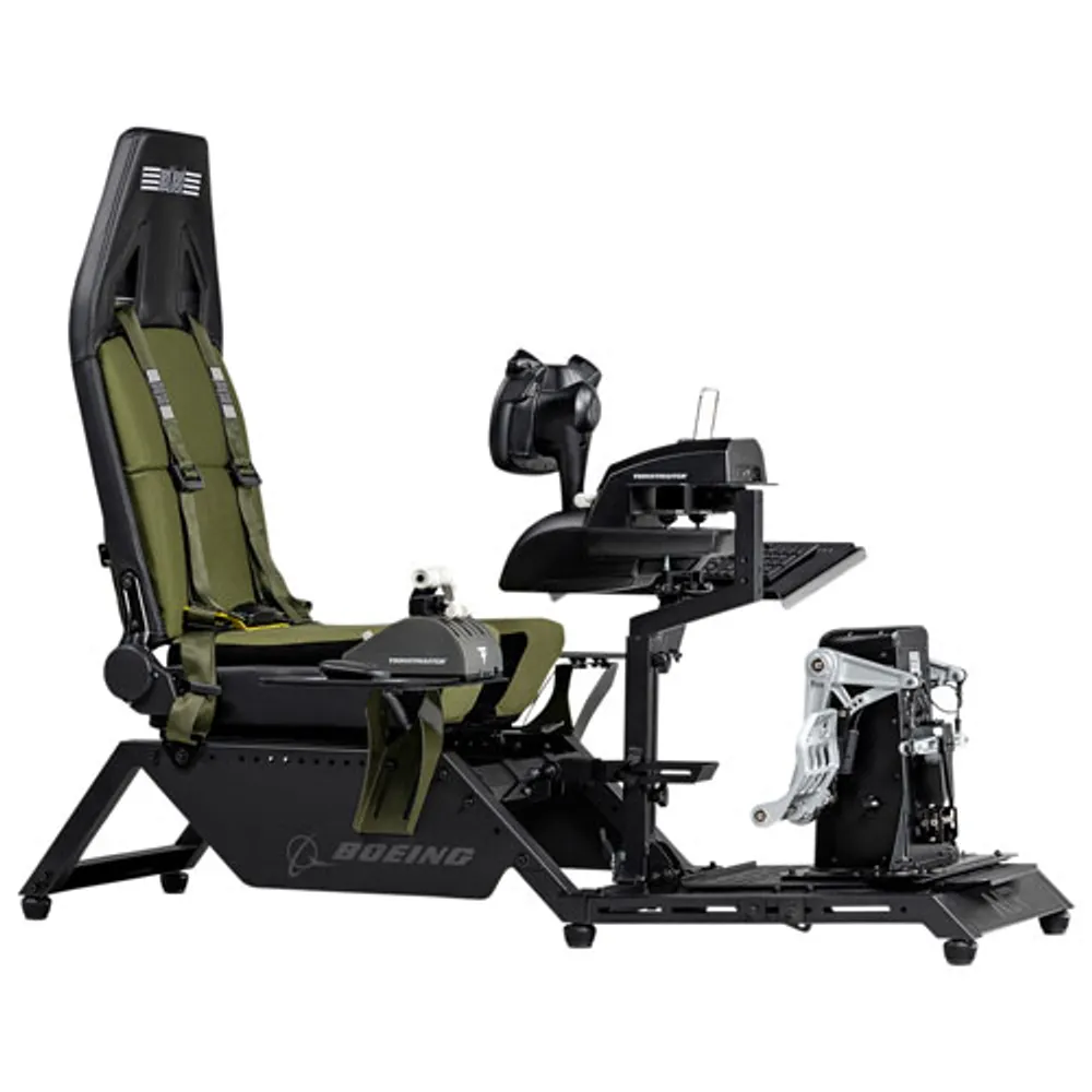 UNI Next Level Racing Boeing Military Edition Flight Simulator Cockpit - Black