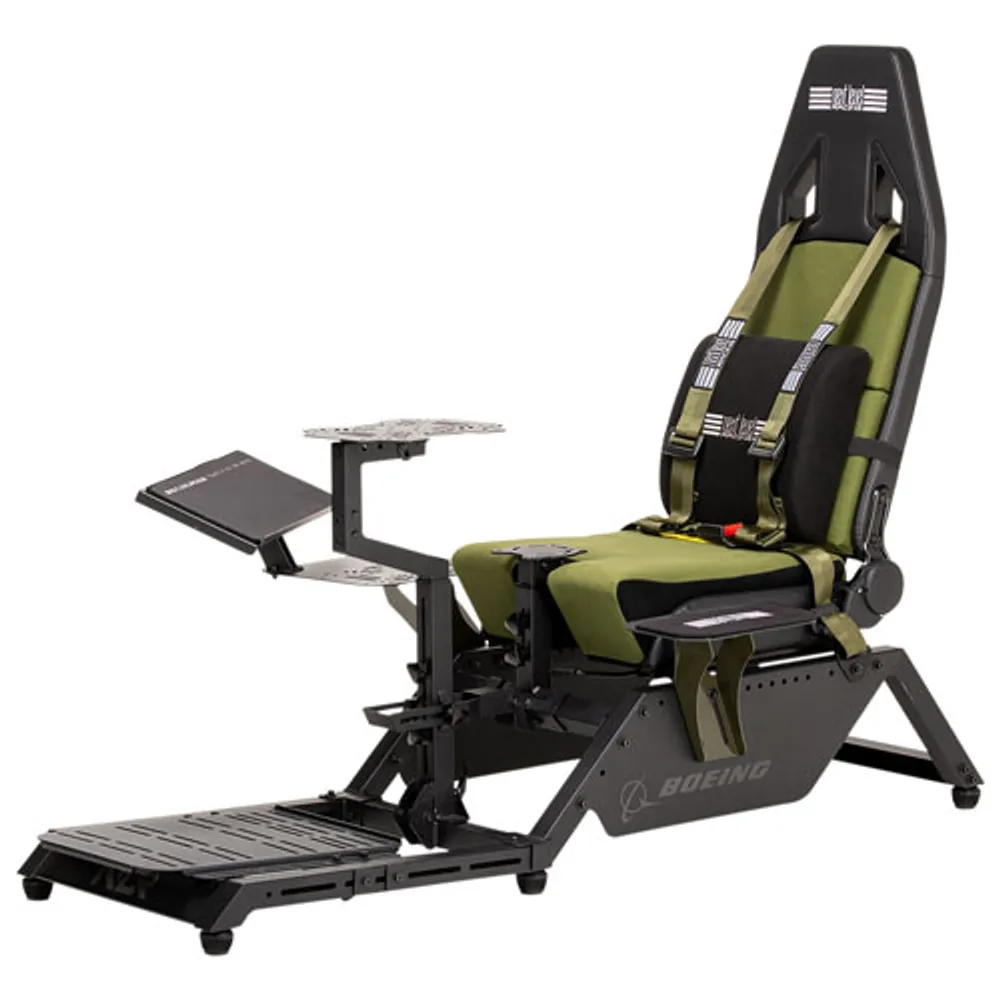 UNI Next Level Racing Boeing Military Edition Flight Simulator Cockpit - Black