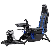 UNI Next Level Racing Boeing Commercial Edition Flight Simulator Cockpit - Black