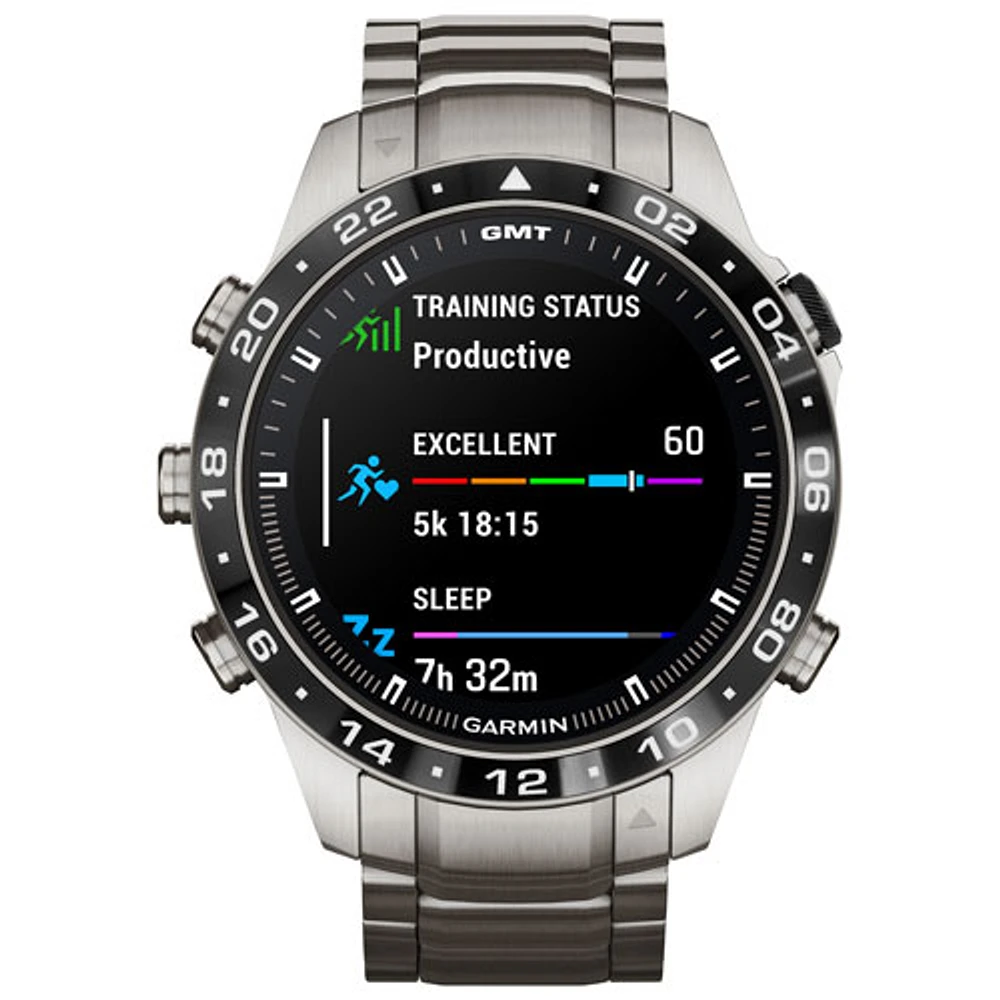 Garmin MARQ Aviator Gen 2 46mm GPS Watch with Heart Rate Monitor - Black