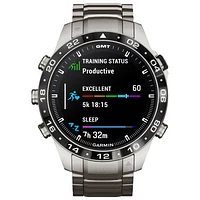 Garmin MARQ Aviator Gen 2 46mm GPS Watch with Heart Rate Monitor - Black