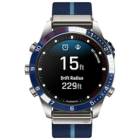 Garmin MARQ Captain Gen 2 46mm Bluetooth Sailing Smartwatch - Navy