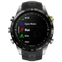 Garmin MARQ Athlete Gen 2 46mm Bluetooth Multisport Smartwatch - Black