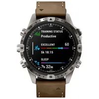 Garmin MARQ Adventurer Gen 2 46mm Bluetooth Multisport Smartwatch - Black