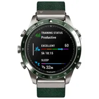 Garmin MARQ Golfer Gen 2 46mm GPS Watch with Heart Rate Monitor - Pine Green