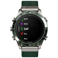 Garmin MARQ Golfer Gen 2 46mm GPS Bluetooth Golf Smartwatch - Pine Green