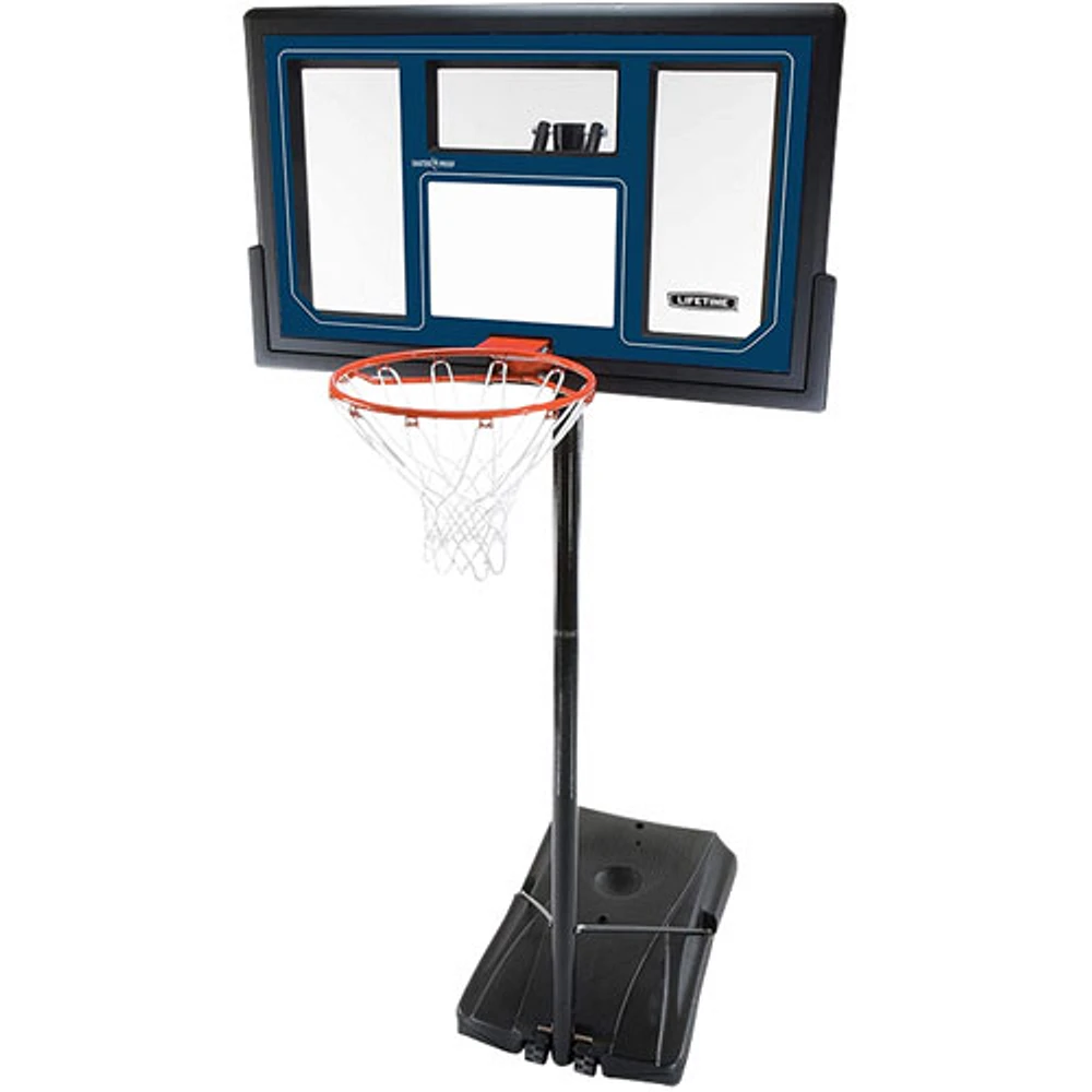 Lifetime 50" Adjustable Portable Basketball Hoop