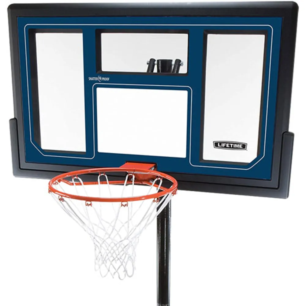 Lifetime 50" Adjustable Portable Basketball Hoop