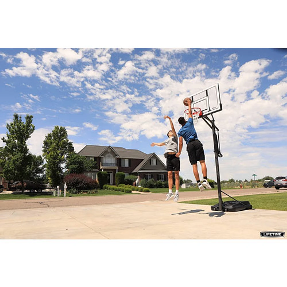 Panier de basketball portatif ajustable de 54 po Lifetime