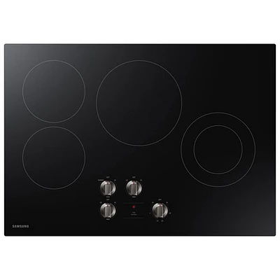 Open Box - Samsung 30" 4-Element Electric Cooktop (NZ30R5330RK/AA) - Black - Perfect Condition