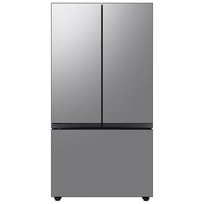 Open Box - Samsung BESPOKE 36" French Door Refrigerator (RF30BB6600QLAA) - Stainless - Perfect Condition