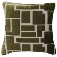 Millano Collection Aura 20" Luxury Decorative Pillow Cushion - Olive