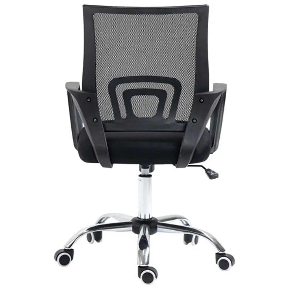 Naz Dynamo Mid-Back Mesh Office Chair - Black