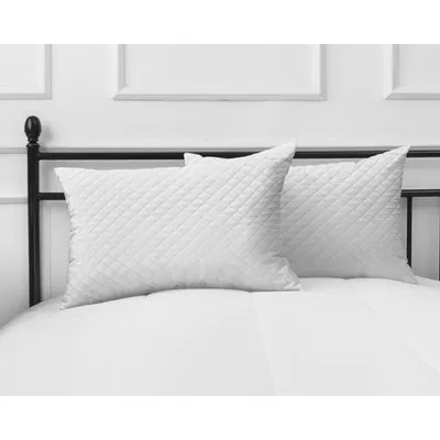 Millano Collection Dreams Quilted Bed Pillow - 2 Pack - Standard