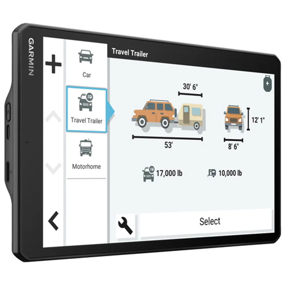 Garmin RV 1095 10" GPS Navigator