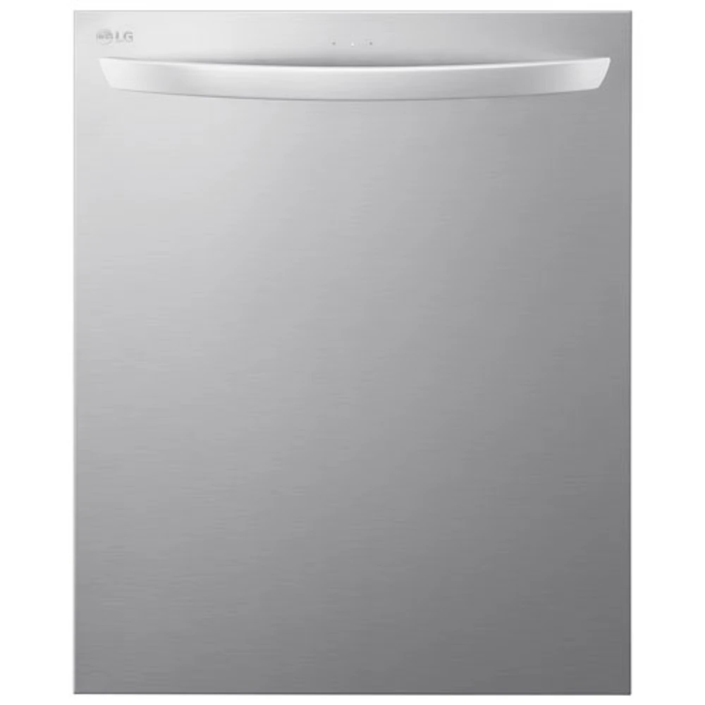 Lave-vaisselle encastrable 24 po 42 dB avec cuve en inox et 3e panier de LG (LDTH7972S) - Acier inoxydable